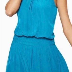 Ramy Brook Paris Dress Medium Teal
